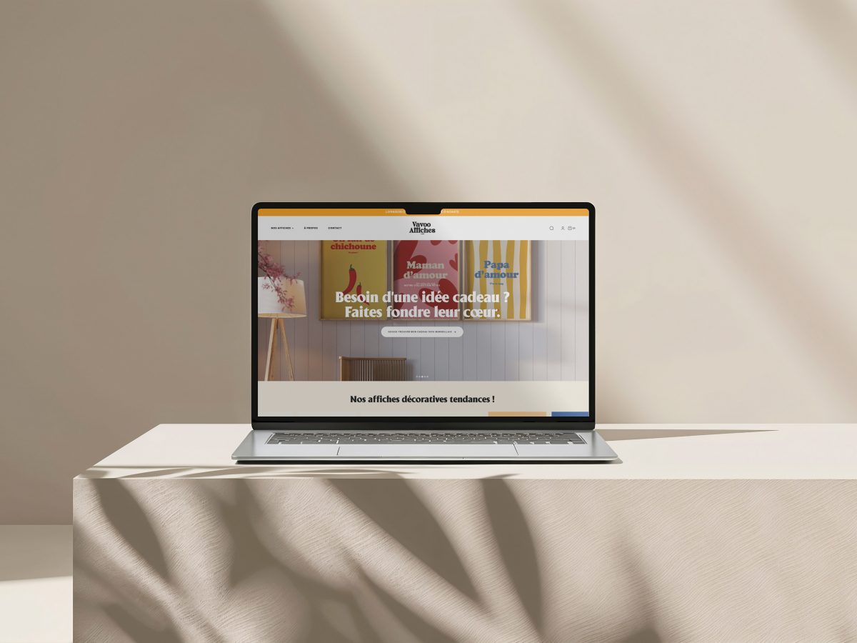 Site e-commerce – Vavoo Affiches