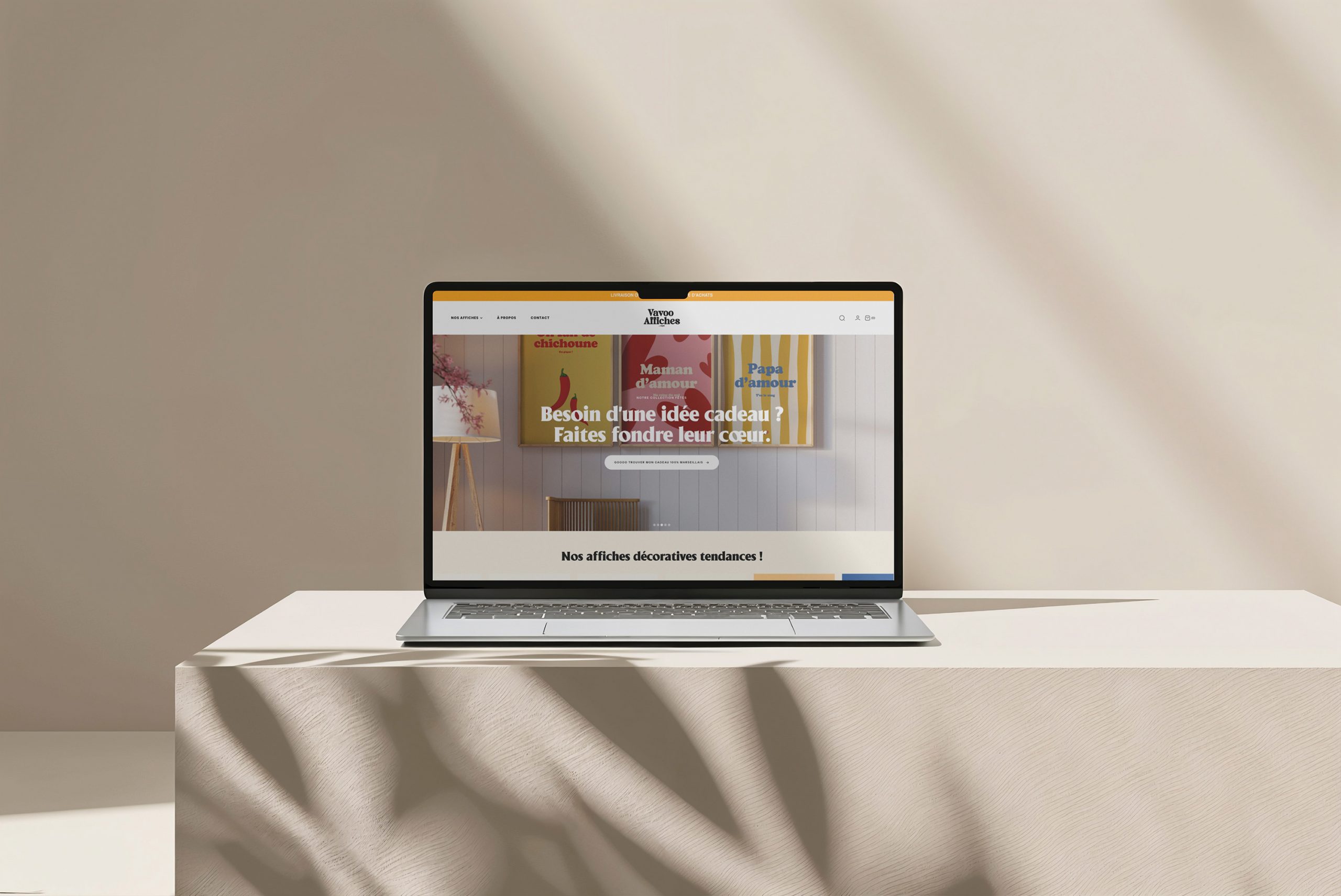 Site e-commerce – Vavoo Affiches