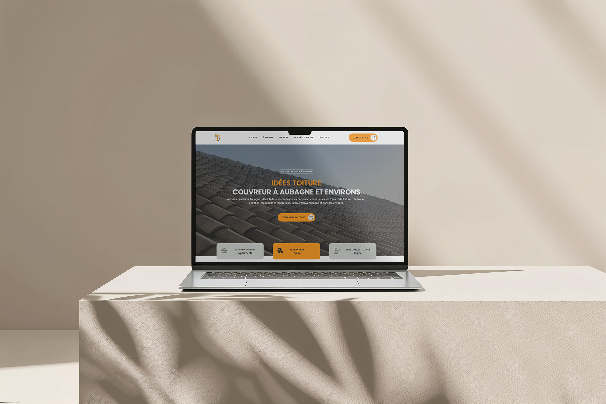 Site vitrine – Idées Toiture